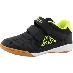Kappa Indoor Kinder Hallenschuhe Black-Neon Yellow 95K0233002