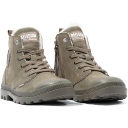 PALLADIUM Damen Pampa Hi Zip WL Winter Ankle Boots Stiefelette warm 95982 Grün