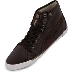 Puma Corsica Mid 38 Damen Sportliche Lederschuhe