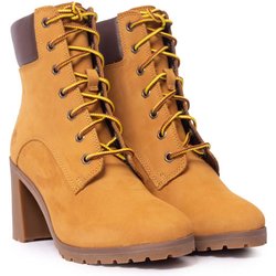 Stivali donna stringati Allington con tacco