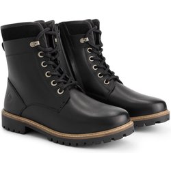 Langdets Herren - Schnürboots - Wolle gefüttert - Schwarz