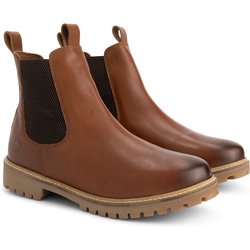 Randaberg Herren - Chelsea boots - Wolle gefüttert - Cognac