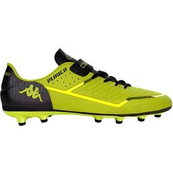 Kappa Kinder-fußballschuhe Kombat Player Ev Fg Neon Gelb Und Schwarz