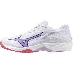 Mizuno THUNDER BLADE Z Volleyballschuhe Damen Indoor V1GC237020 Weiß/Lila/Rosa