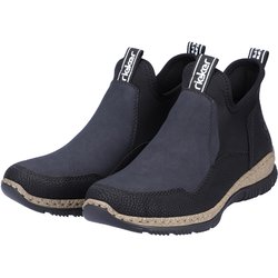 Rieker Damen Chelsea Boot Stiefelette Stiefel N3275-00 schwarz