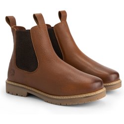 Romstad Damen - Chelsea boots - Wolle gefüttert - Cognac