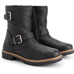 Skelde Herren - Biker boots - Wolle gefüttert - Schwarz