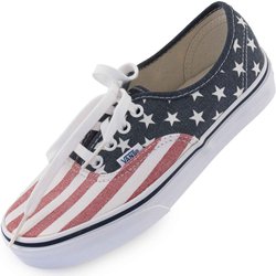 Vans Authentic Van Doren 35 Sneaker mit Amerikanischem Flaggen Design