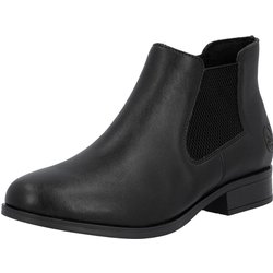 Rieker Damen Chelsea Boot Stiefelette Stiefel 77050-00 schwarz