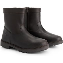 Husby Herren - Stiefel - Wolle gefüttert - Dunkelbraun