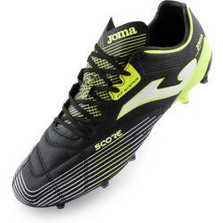 Joma Score 2501 Fußballschuhe Firm Ground Schwarz/Lime