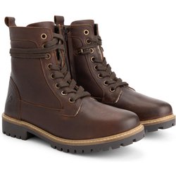 Trongsberg Herren - Schnürboots - Wolle gefüttert - Braun