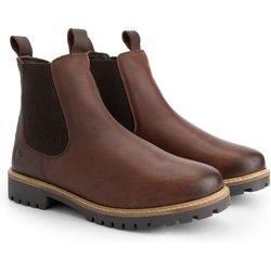 Sirdal Herren - Chelsea boots - Wolle gefüttert - Braun