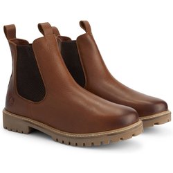 Sirdal Herren - Chelsea boots - Wolle gefüttert - Cognac