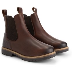 Ringsaker Damen - Chelsea boots - Wolle gefüttert - Braun