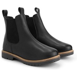 Ringsaker Damen - Chelsea boots - Wolle gefüttert - Schwarz
