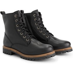Norrland Herren - Schnürboots - Wolle gefüttert - Schwarz