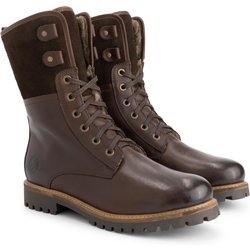 Jostedal Herren - Schnürboots - Wolle gefüttert - Dunkelbraun