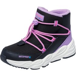 Skechers Turbo Tread-Winter Storm Kinder Winterstiefel Sneaker 303492L blau/pink