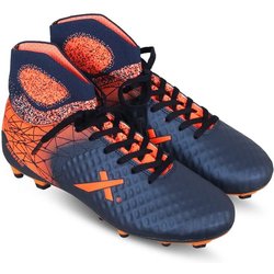 Vector X Fantastic Fußballschuhe Blau/Orange – Größe 4 UK / 37 EU