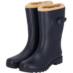 Gummistiefel Damen - Kunstfell - 100% Gummi - Gummistiefel mit Futter