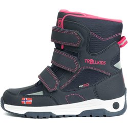 Kinder Winter Schuh Lofoten Marineblau/pink