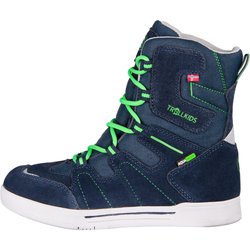 Winterschuh Skanden Marineblau/Hellgrün