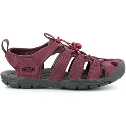 Damen CLEARWATER CNX LEATHER W Sandale Weinrot/Rote Dahlie