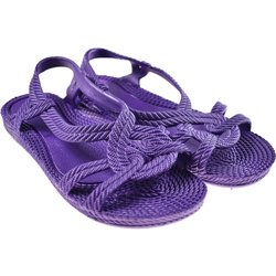 Unisex-Strand-Flip-Flop BRASILERAS in Flieder mit Gummisohle