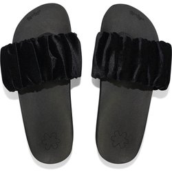 Damen Sandale pool*gentle velvet SCHWARZ
