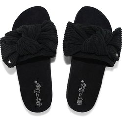 Damen Sandale pool*slide bow cord SCHWARZ