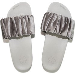 Damen Sandale pool*gentle velvet GRAU