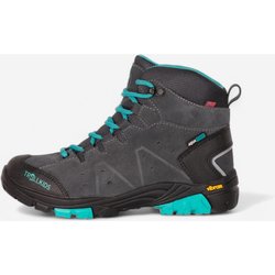 Trollkids Trollsteinen Wanderschuh Kinder Gr. 30-40 wasserdicht grau/türkis