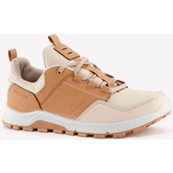 Wanderschuhe Kinder Grösse 35–38 niedrig Schnürung Wandern - NH500 braun