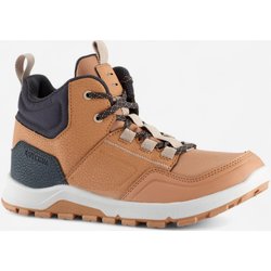 Wanderschuhe Kinder Grösse 35–38 halbhoch - NH500 braun