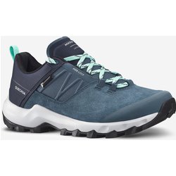Wanderschuhe Damen wasserdicht Bergwandern - MH500 blau