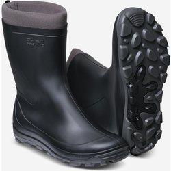 Gummistiefel 100 warm gefüttert leicht schwarz