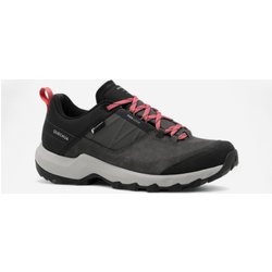 Wanderschuhe Damen wasserdicht Bergwandern - MH500 grau