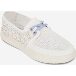 Strandschuhe Damen Areeta Leopard weiß