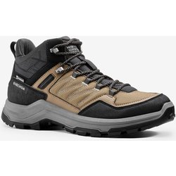 Wanderschuhe Herren halbhoch wasserdicht - MH100 braun