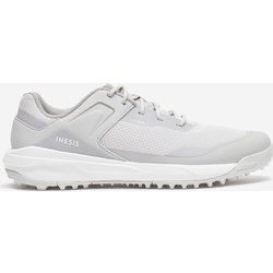 Herren Golfschuhe atmungsaktiv - WW500 hellgrau