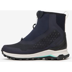 Wanderschuhe Damen halbhoch warm wasserdicht Wandern - MH900 Pro blau