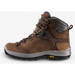 Trekkingschuhe Herren Leder hoch wasserdicht Wandern ‒ MT500