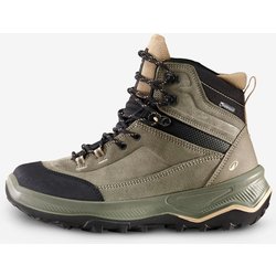 Trekkingschuhe Damen Leder wasserdicht - MT100