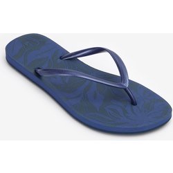Zehensandalen Damen 500 Flowy petrolblau