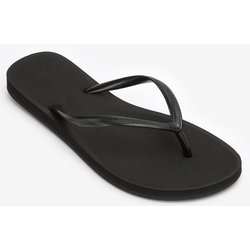 Zehensandalen Damen 500 schwarz