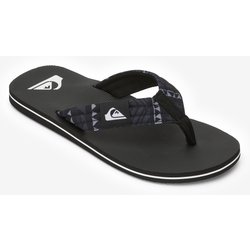 Zehensandalen Herren Quiksilver Molokai Layback schwarz
