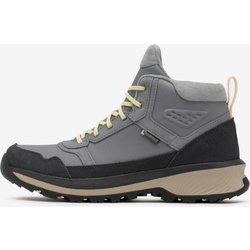 Wanderschuhe Damen halbhoch Leder wasserdicht Wandern - NH500