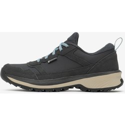 Wanderschuhe Damen niedrig Leder Wandern - NH500 grau