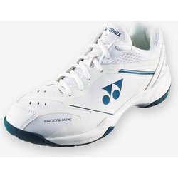 Hallenschuhe Badmintonschuhe Herren – Power Cushion 65 X weiß